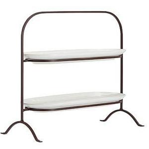 Cambria 2 Tiered-Stand, Stone