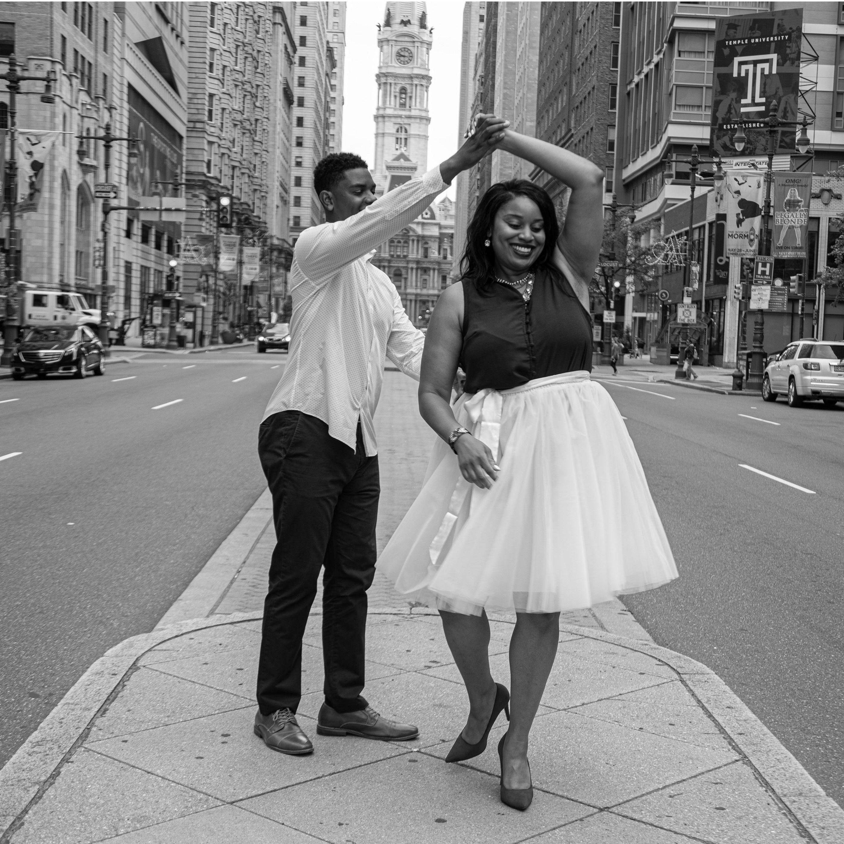 You have to dance like no one is watching!