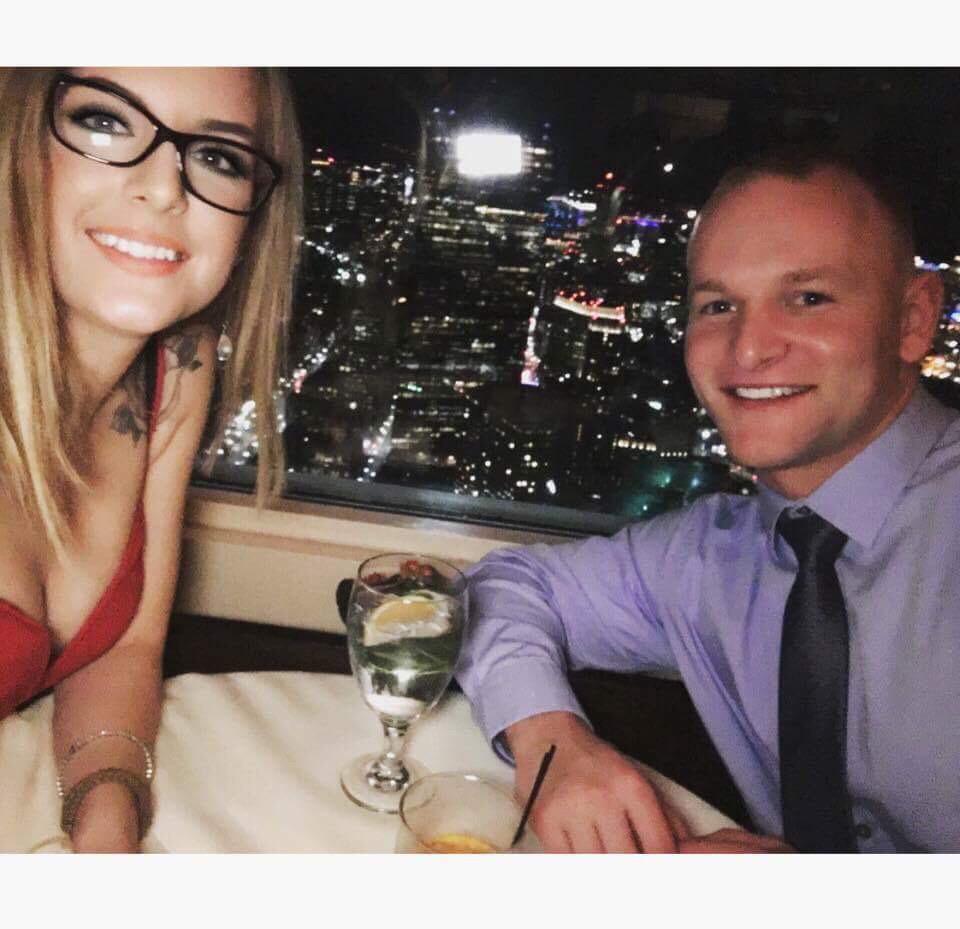 Our 5 year anniversary, Top of the Hub - Boston