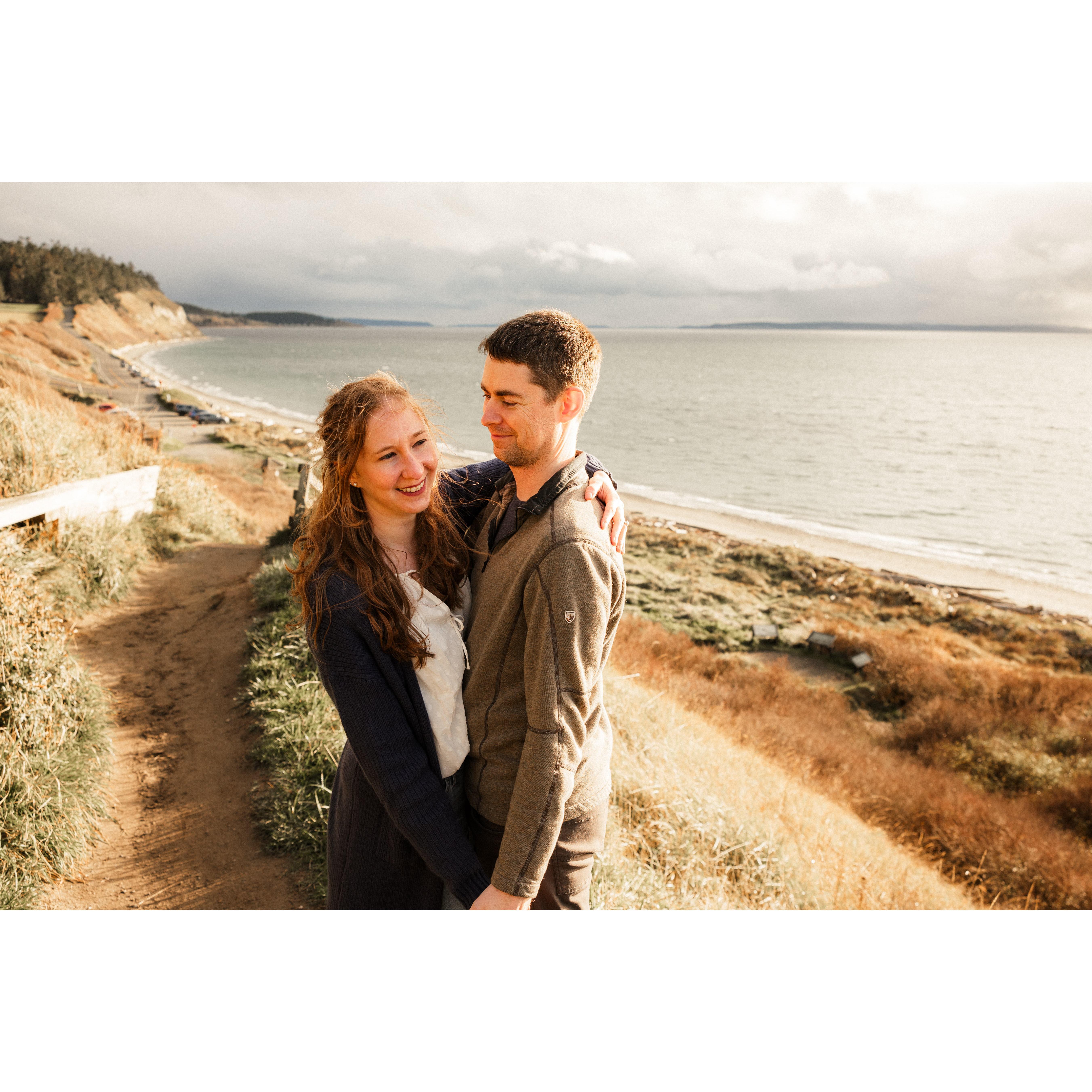 Engagement Photos! Ebey's Landing - Whidbey Island