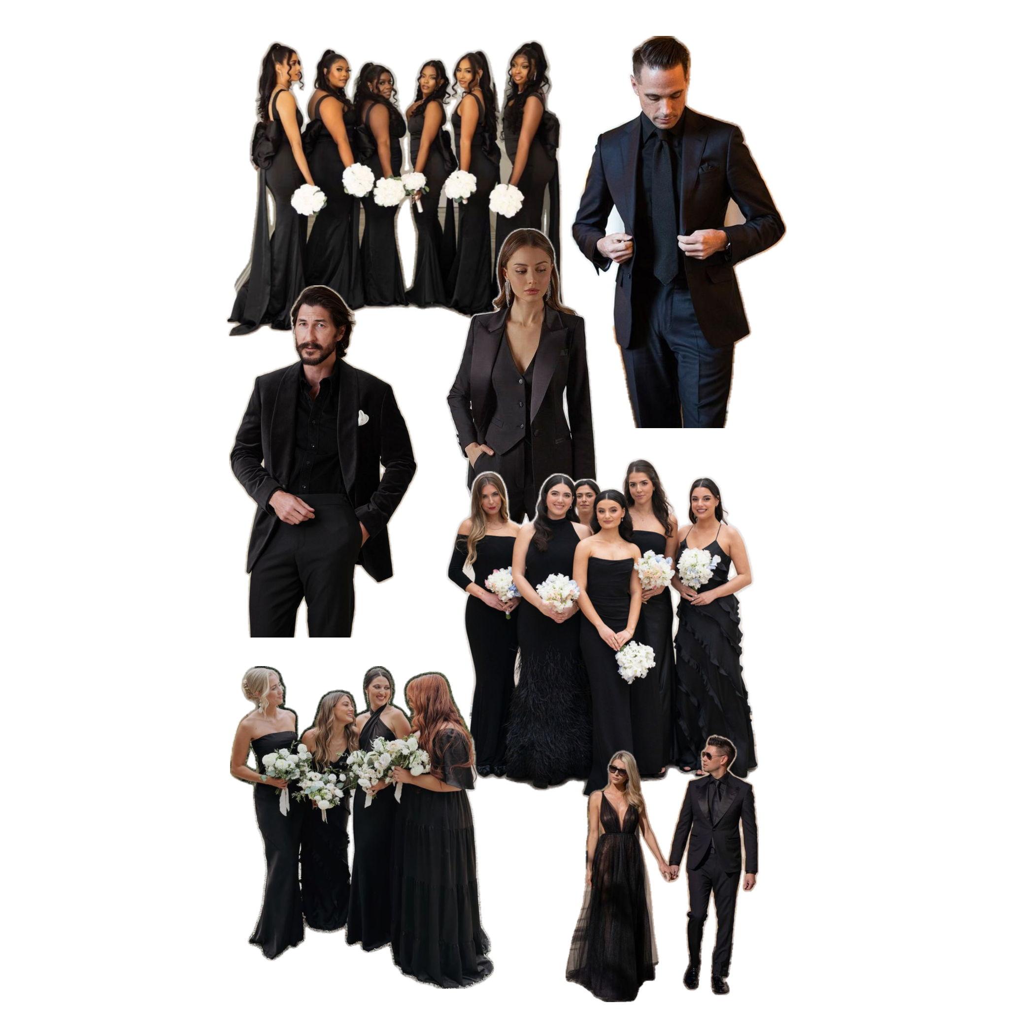 Vístete para impresionar: elegancia negra de pies a cabeza. El negro no solo es elegante, es inolvidable.
