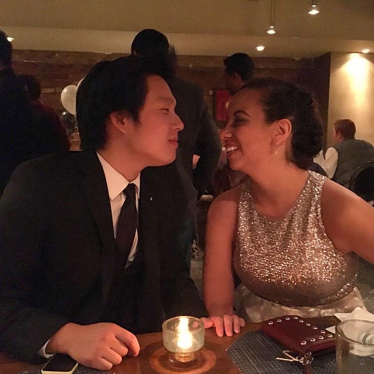 Falling in love at Georgetown University's Diplomatic Ball circa Spring 2016