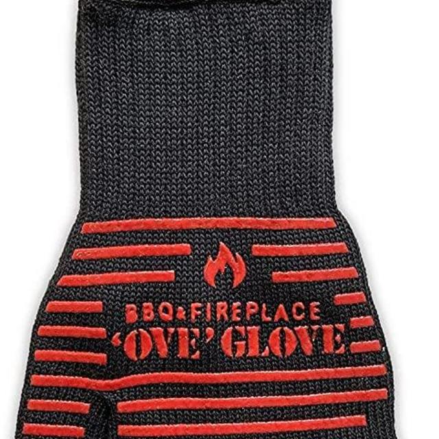 BBQ Ove Glove - Superior HEAT and flame protection - Extended wrist for additional safety - ideal for outdoor cooking, grilling, barbeque