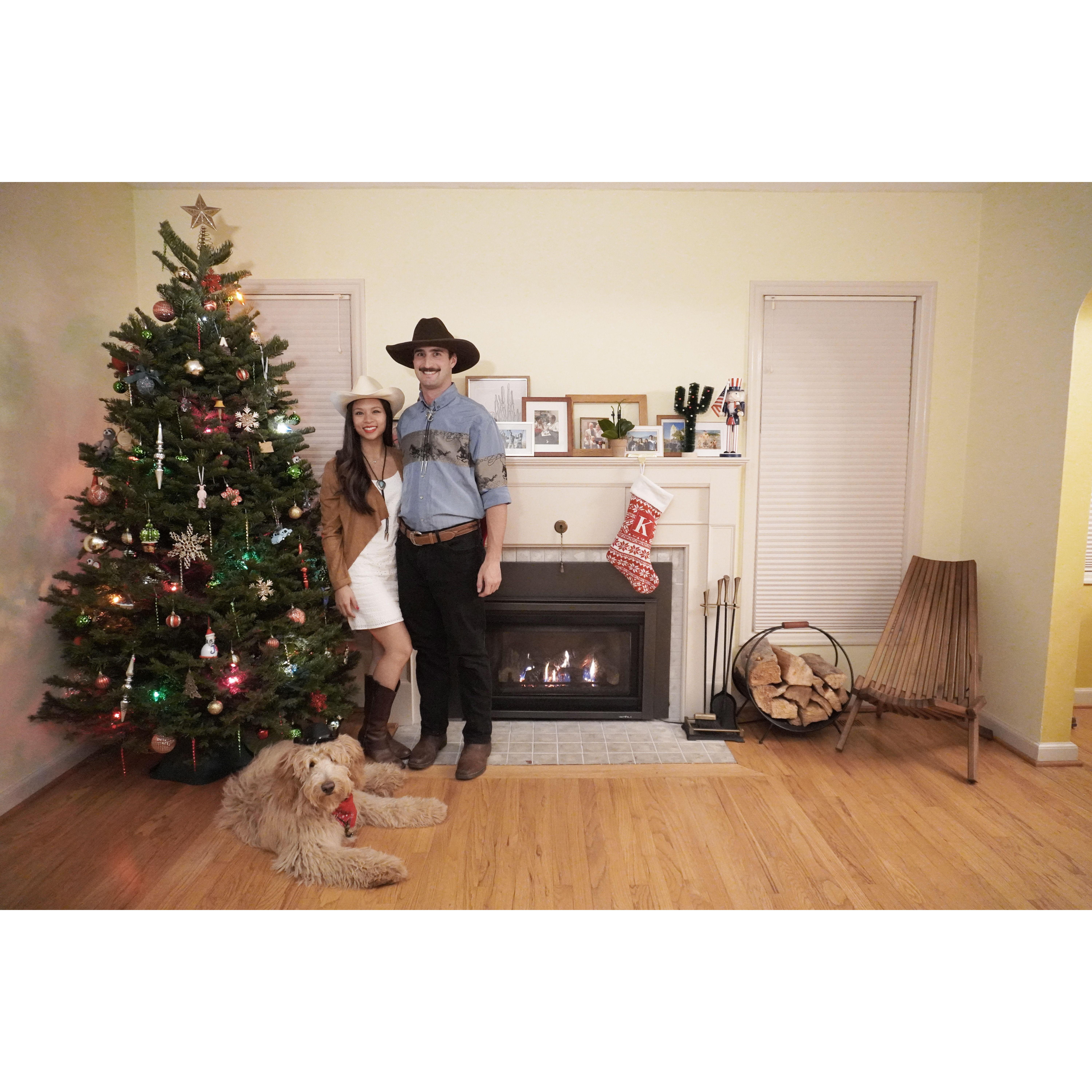 Our first family Christmas December 2022