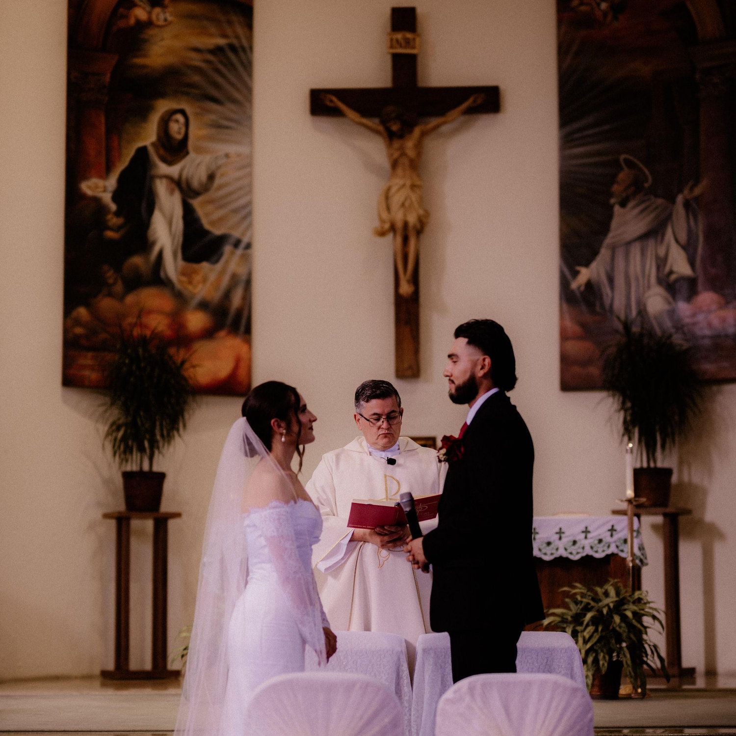 El dia de la boda. The day of the wedding.