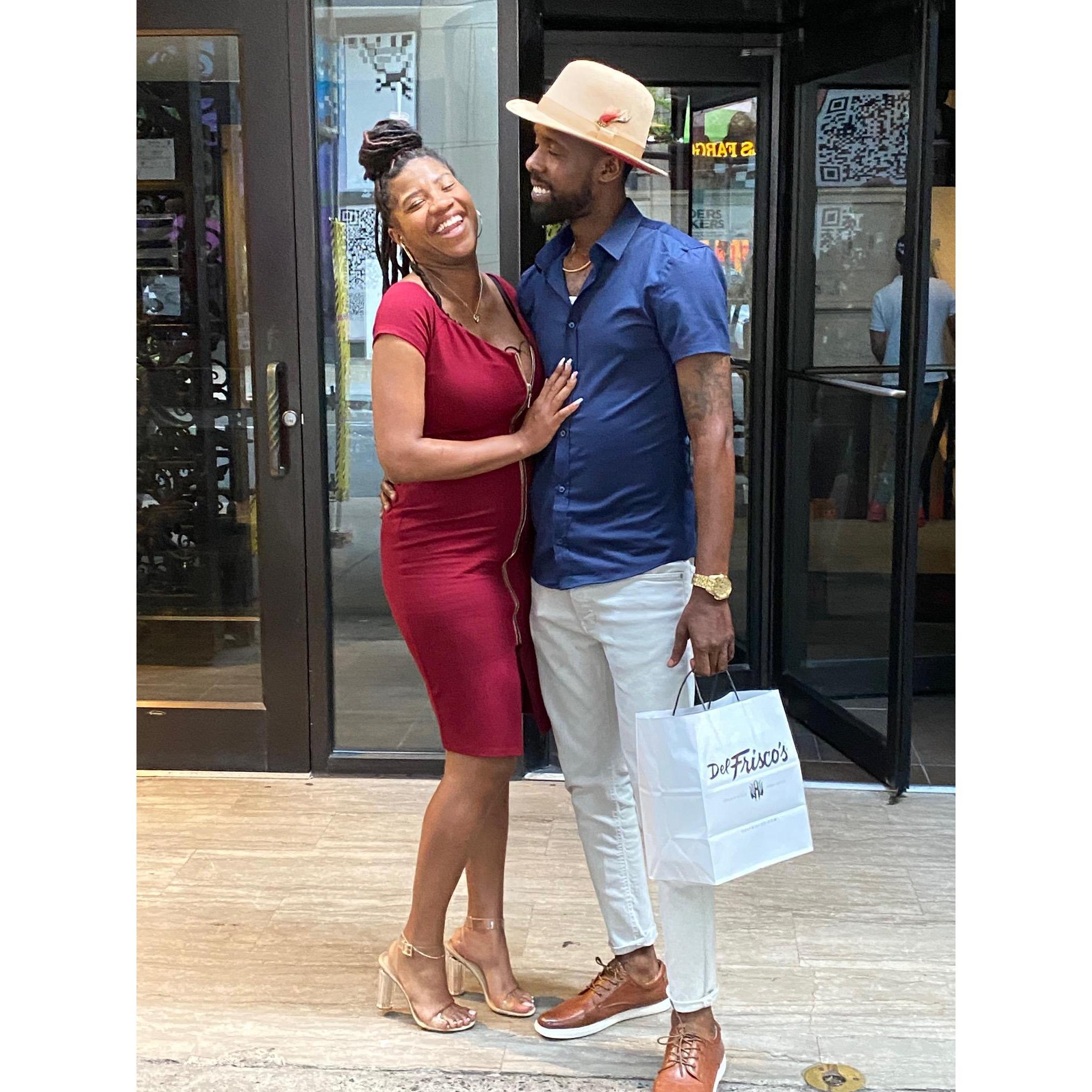 First date after Nailah, 2 weeks postpartum!