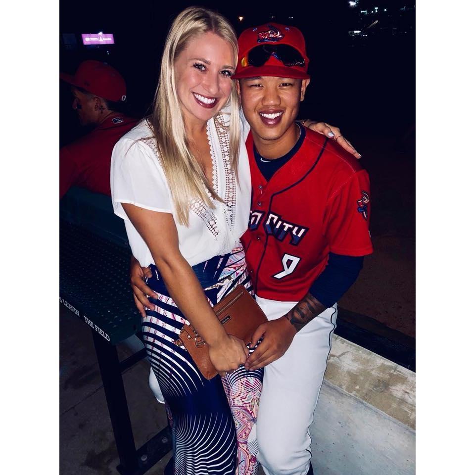 The weekend Jordan got his call up to AA in Jacksonville.