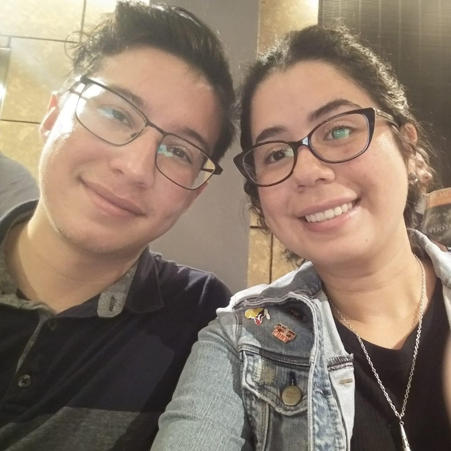 Justo antes de ver Jesucristo Superstar. / Right before seeing Jesus Christ Superstar.