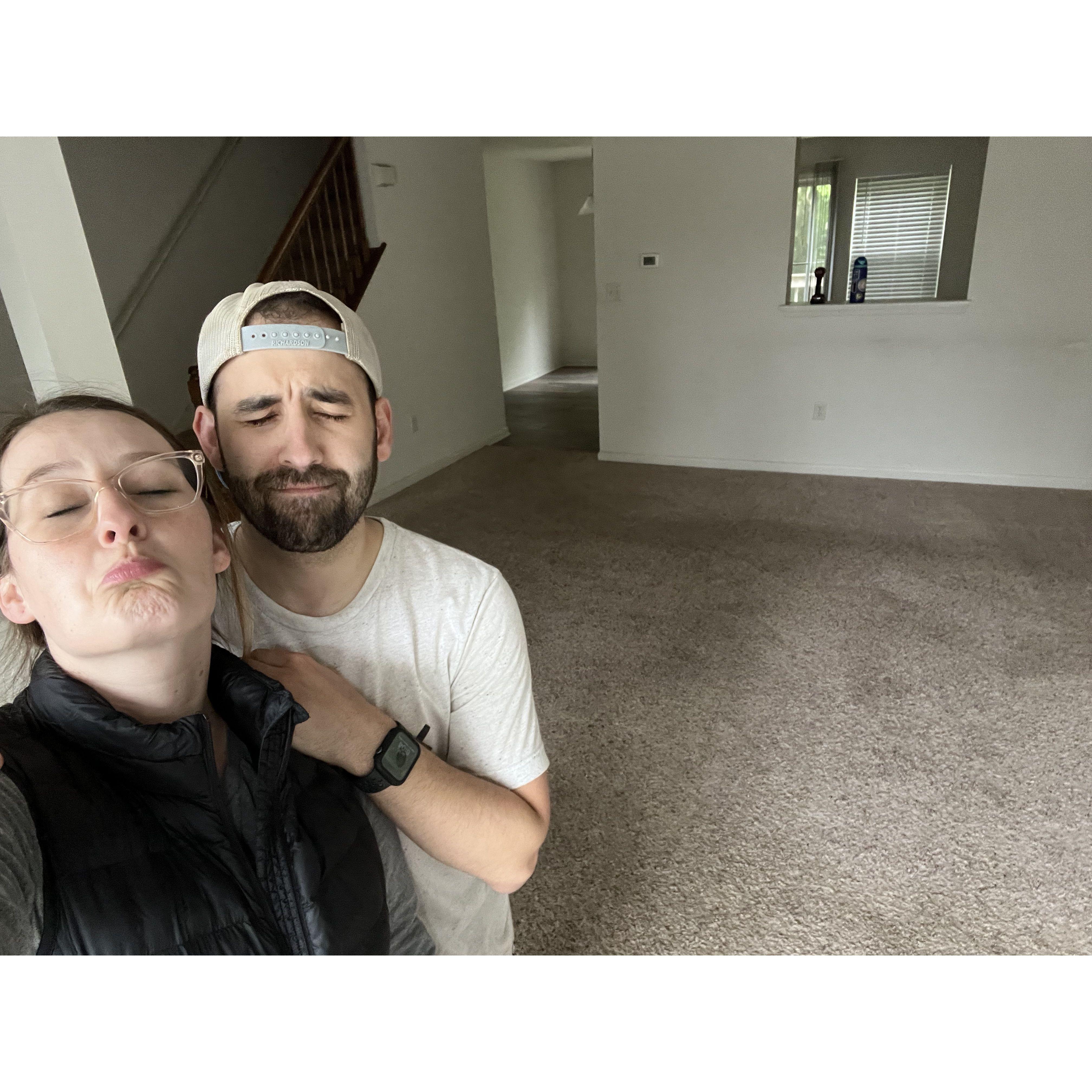 Moving out of our first home!