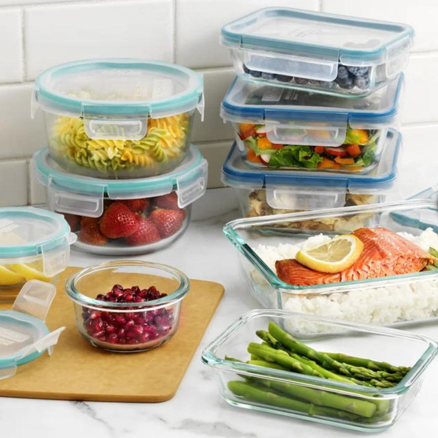 Snapware Pyrex 18-piece Glass Food Storage Set