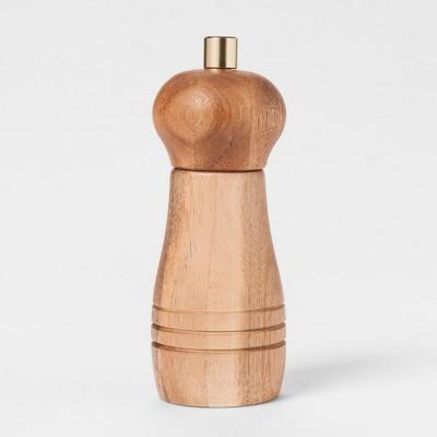 Stained Acacia Small Pepper Grinder - Threshold™