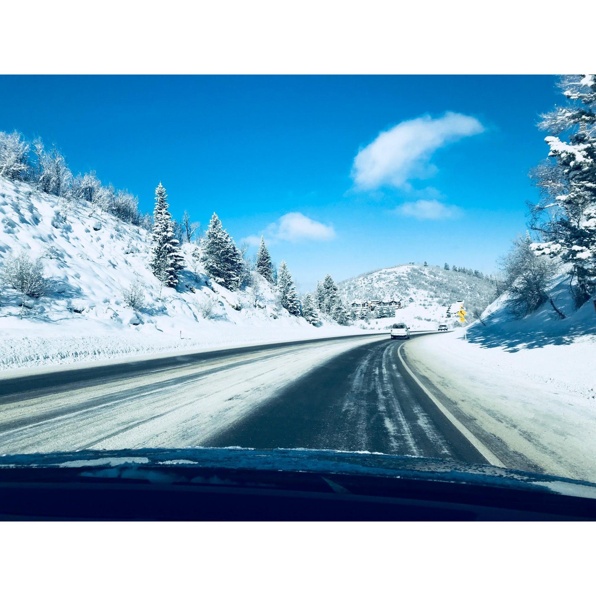 Drive up to Steamboat Springs, CO