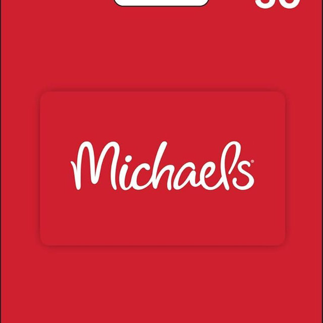 Michaels Physical Gift card - $50