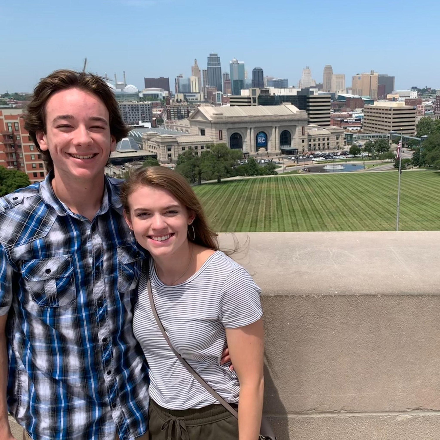 Bradley's first time visiting Kansas City!