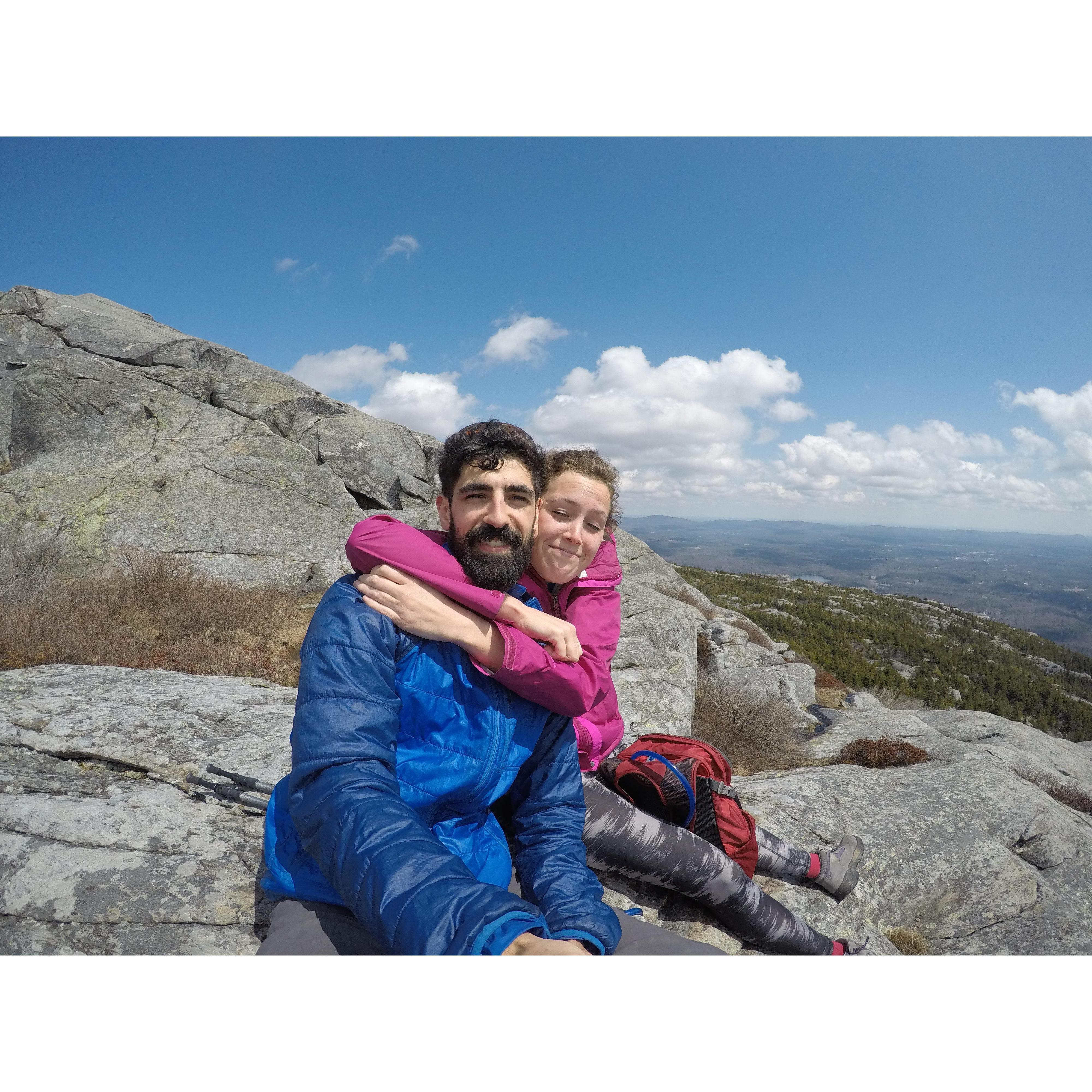 Mt. Monadnock , again .. the love of the outdoors!