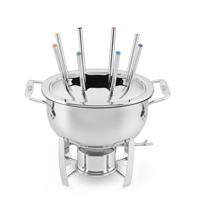 All-Clad Cast Aluminum Fondue Pot