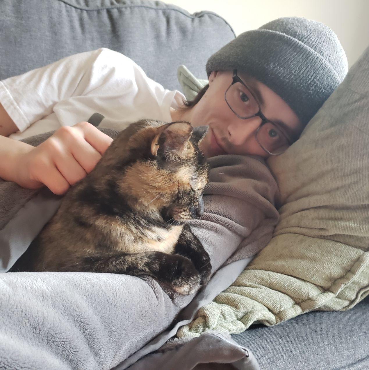 Maya cuddles - Spring 2023