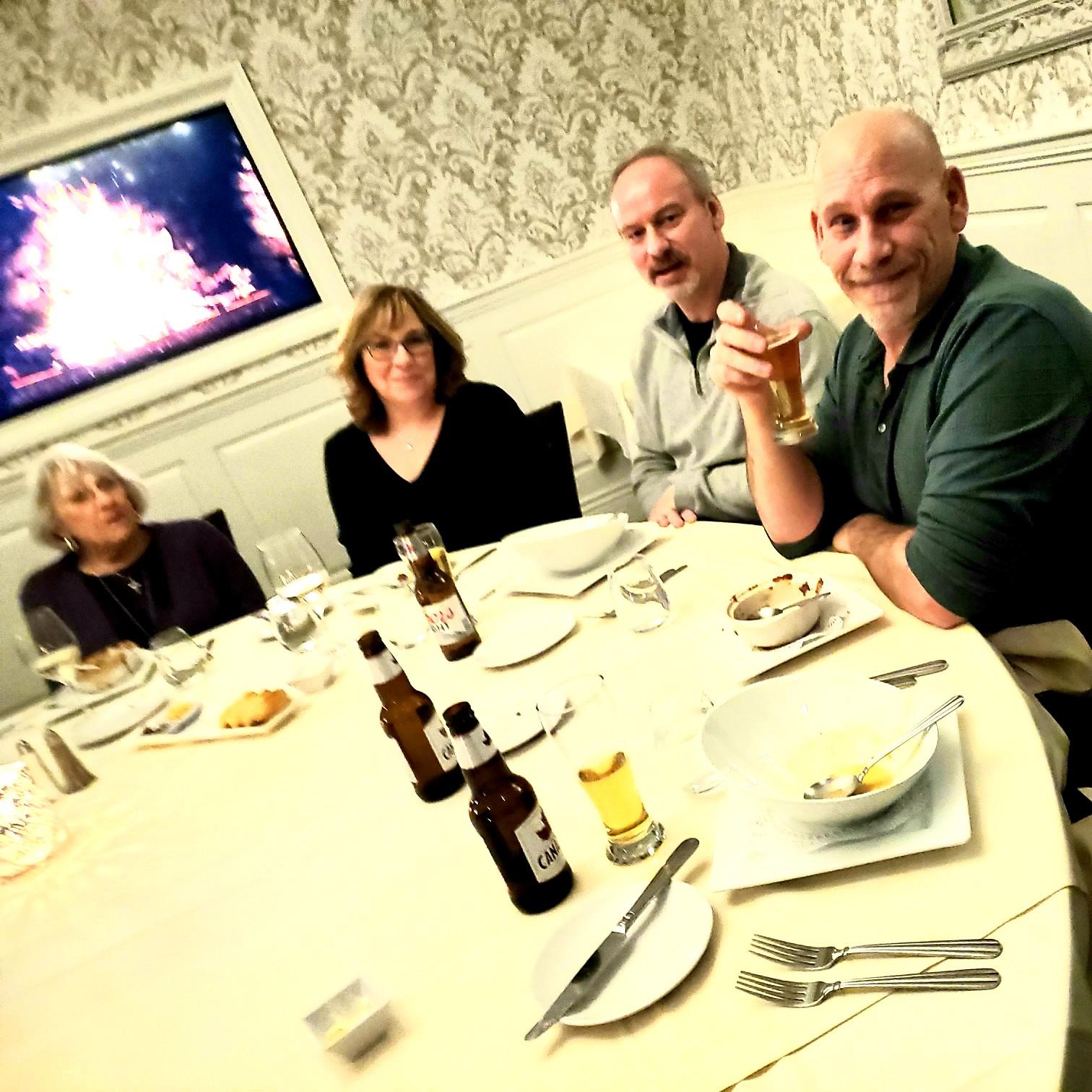 #boetcherputaringonit 
#engagementdinner
our engagement at Salvatores! 1/21/2020