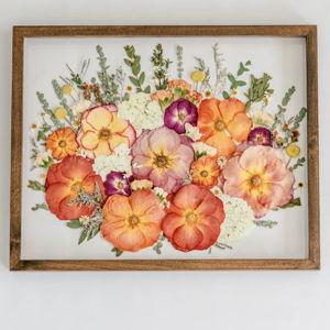 Bouquet Preservation in Frame
