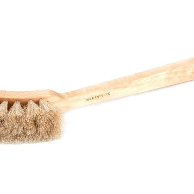 Iris Hantverk Birch and Horse Hair Dish Brush