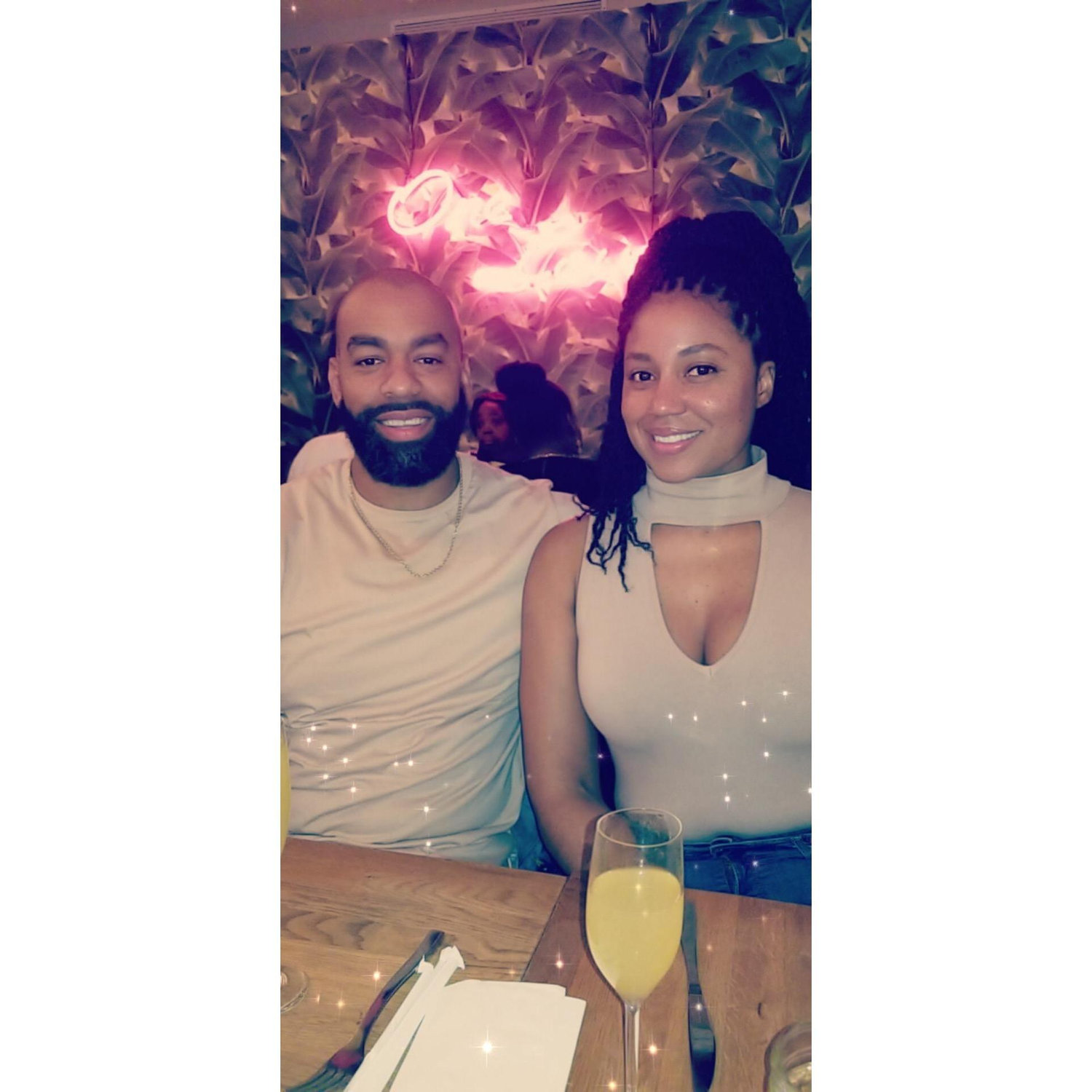 Our most favorite couple event...BRUNCH AND COCKTAILS...easily locate us at the nearest brunch spot every Sunday morning