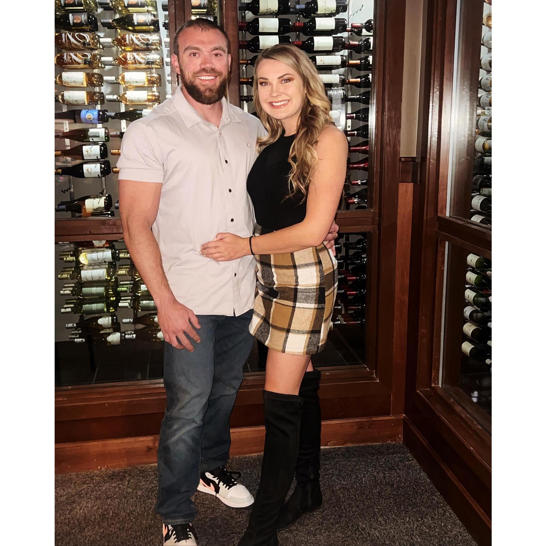 6 month Anniversary when Anna surprised Danny with a tattoo of his hand writing on her wrist, "I love you".