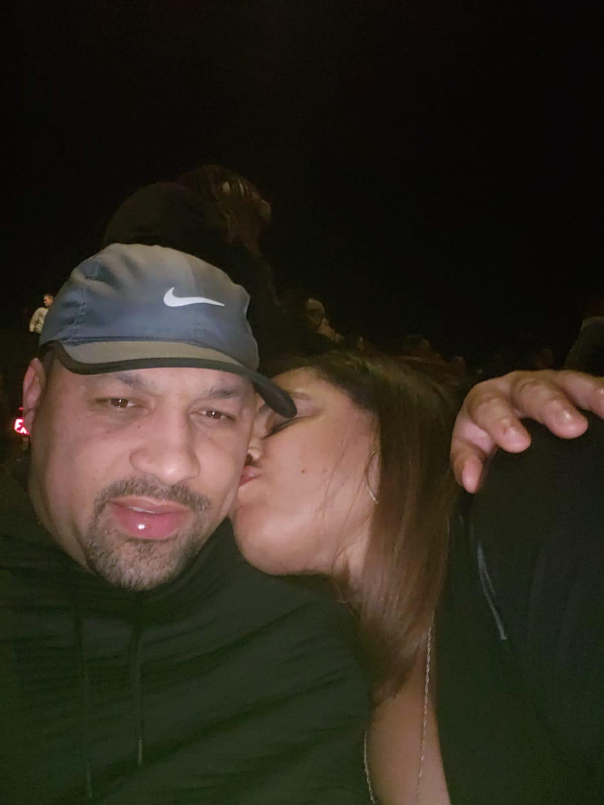 Our first concert...90's R&B Valentine's Day show
