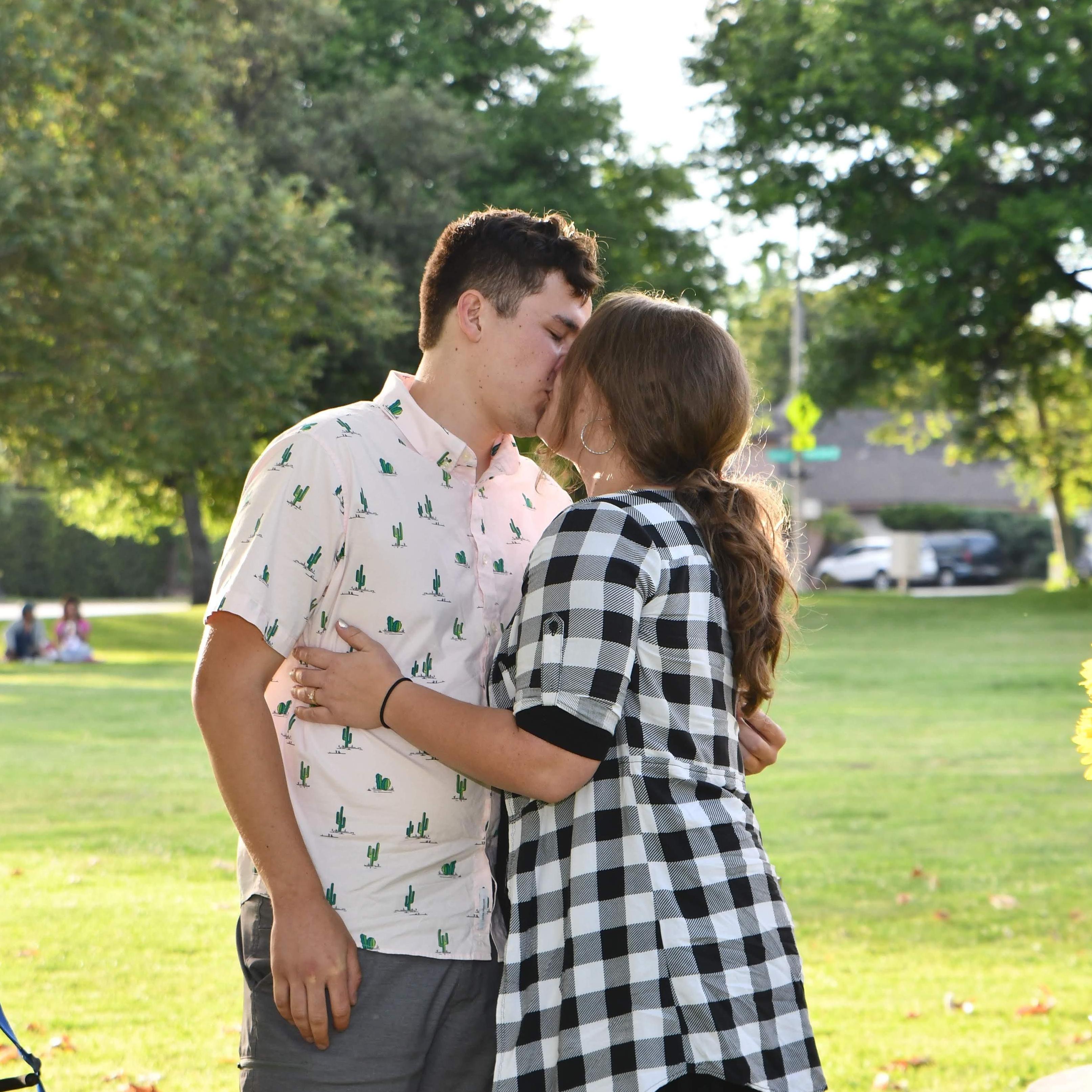 The day we got engaged!
