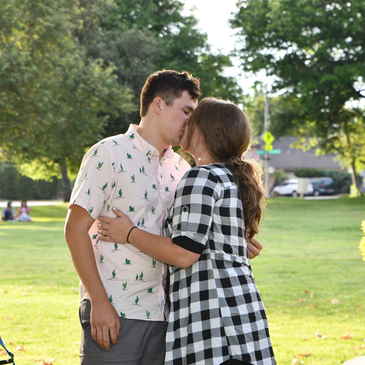 The day we got engaged!