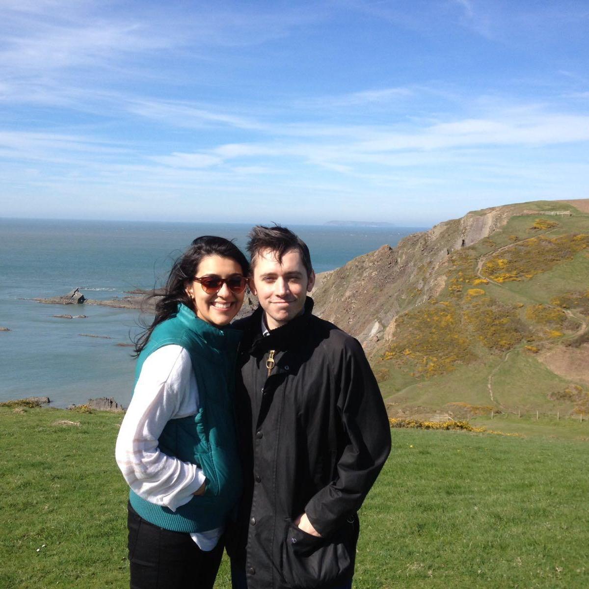 On a country walk in Hartland during lambing seasons (lambies not pictured).