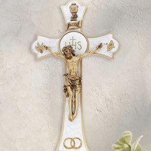Pewter Wedding Cross