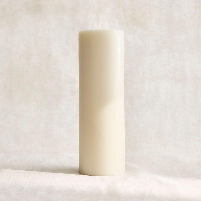 Signature Wax, Basic Pillar, Ivory, 4X12