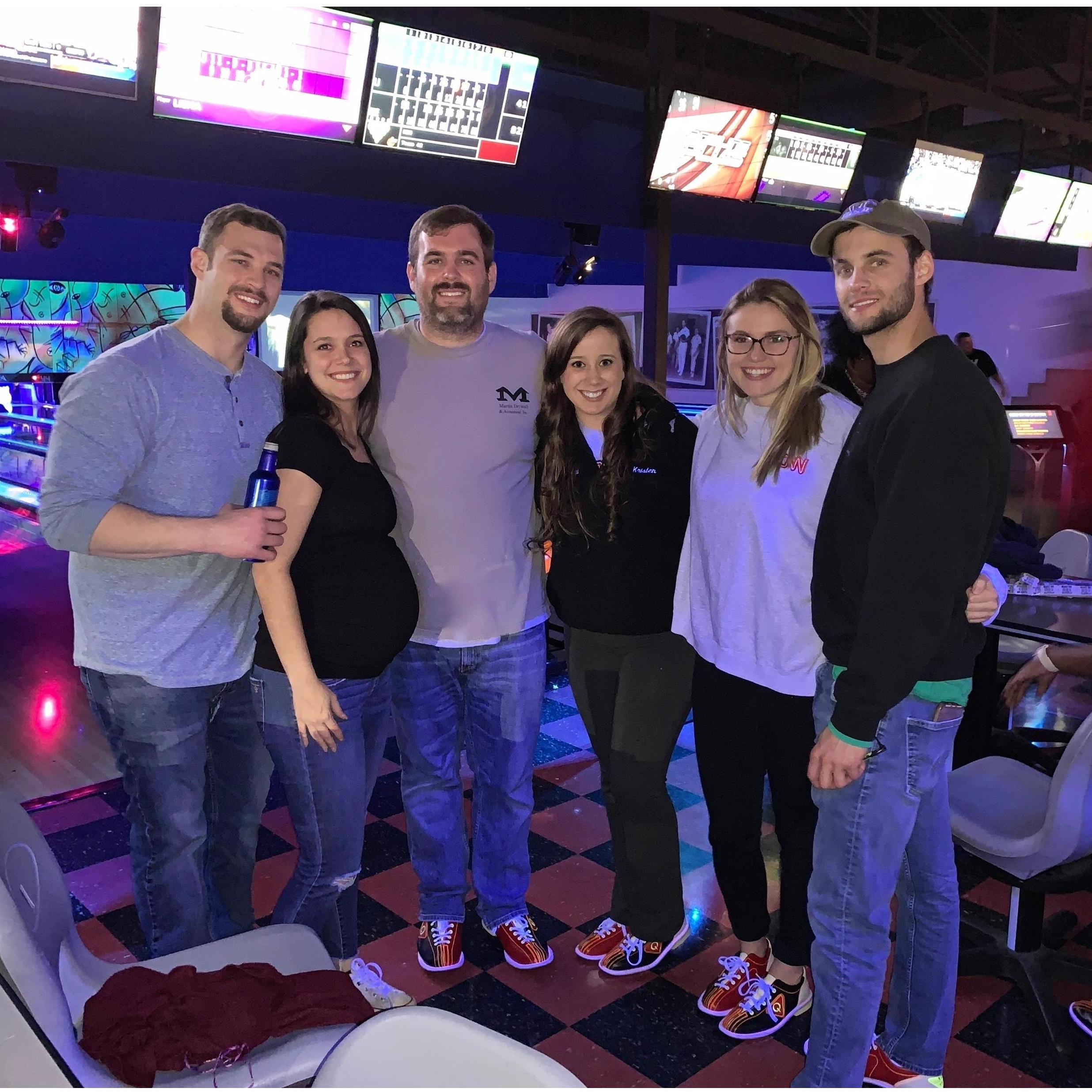 Adam, Devon, KJ, Kristen, Maddie and Bradley