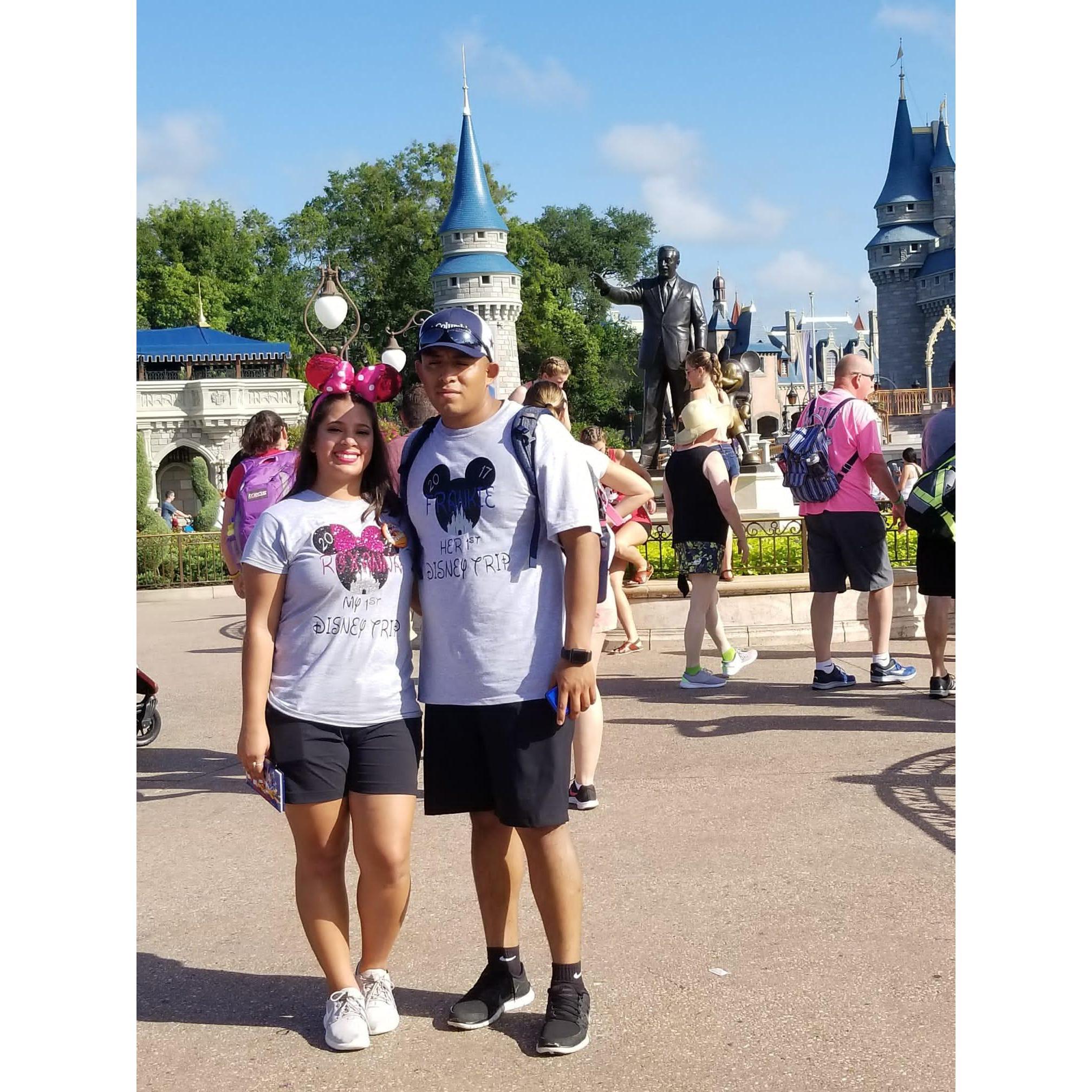 First Trip to Disney Together