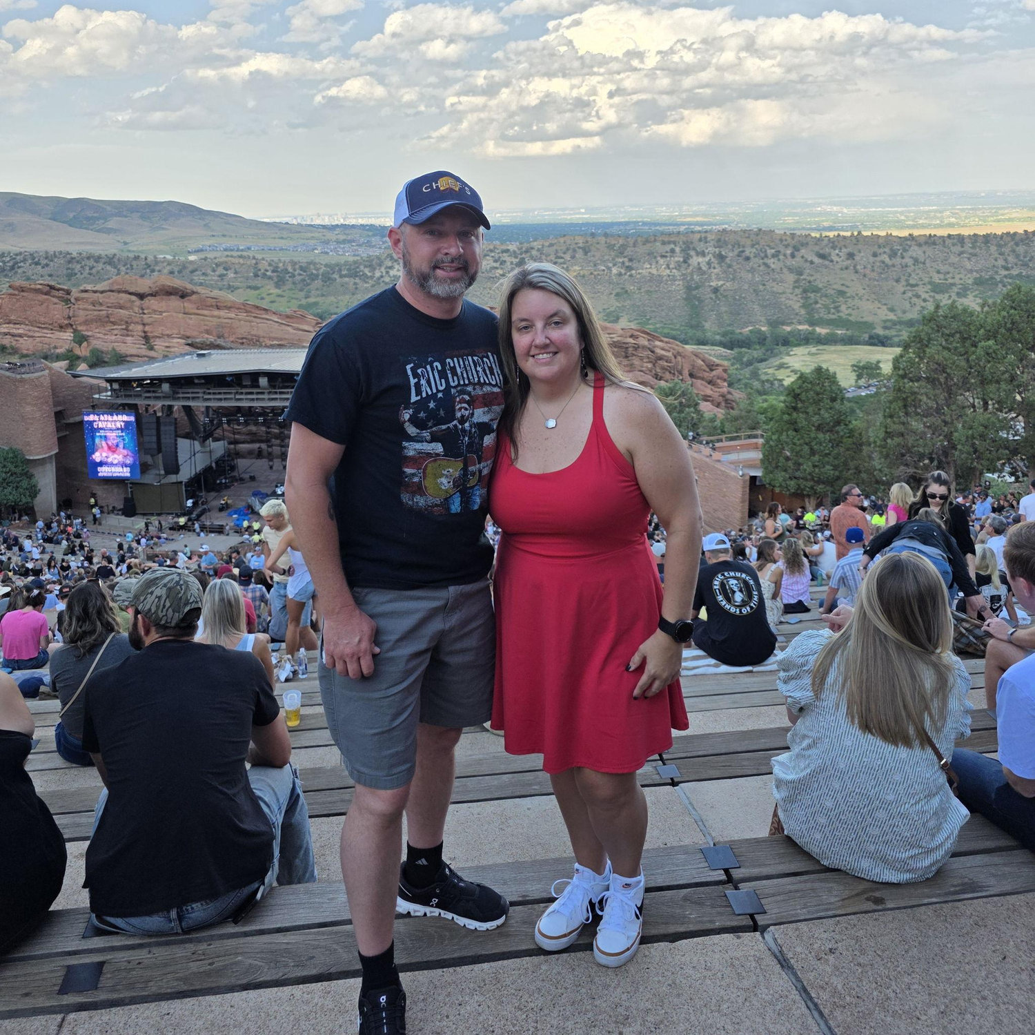 Went to see Eric Church at Red Rocks!