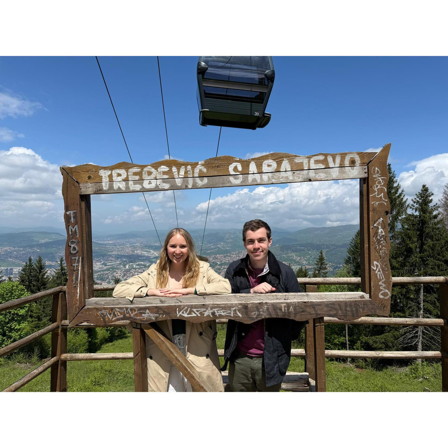 Enjoying the sights and history of Bosnia