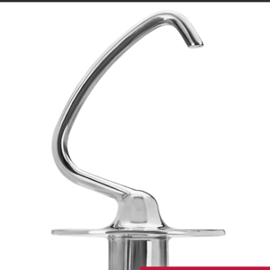 Stainless Steel Dough Hook for KitchenAid® 4.5 and 5 Quart Tilt-Head Stand Mixers KSM5THDHSS | KitchenAid