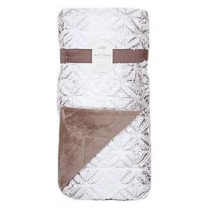 Berkshire Blanket - Artisan Tipped Ombre Throw Blanket in Mocha
