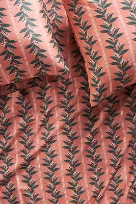 Organic Cotton Sateen Printed Sheet Set