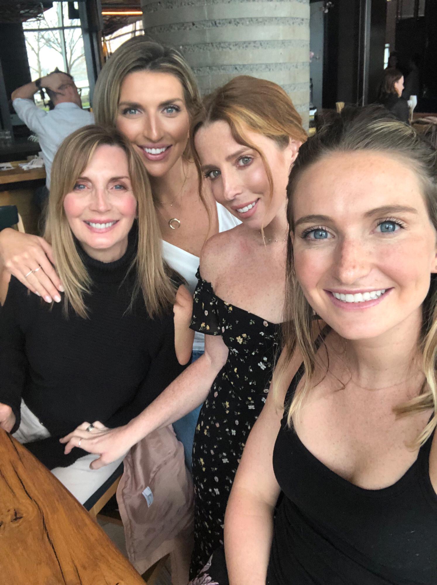 Anika, her mom, and two sisters, Alexis and Ariane.