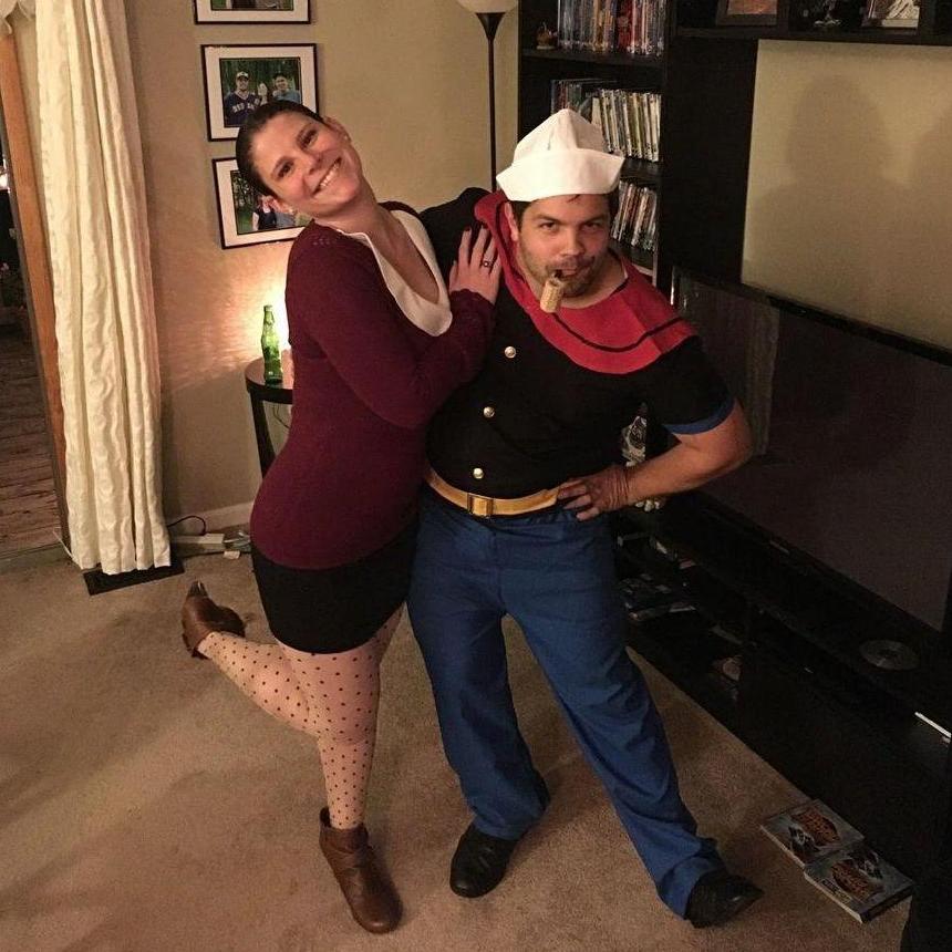Our first time hosting our Halloween Party together - October 2016