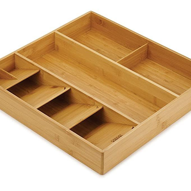 Joseph Joseph DrawerStore 85170 Bamboo Cutlery, Utensil & Gadget Organizer, One Size