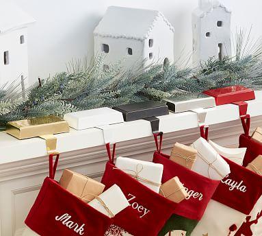 Simple Metal Stocking Holders