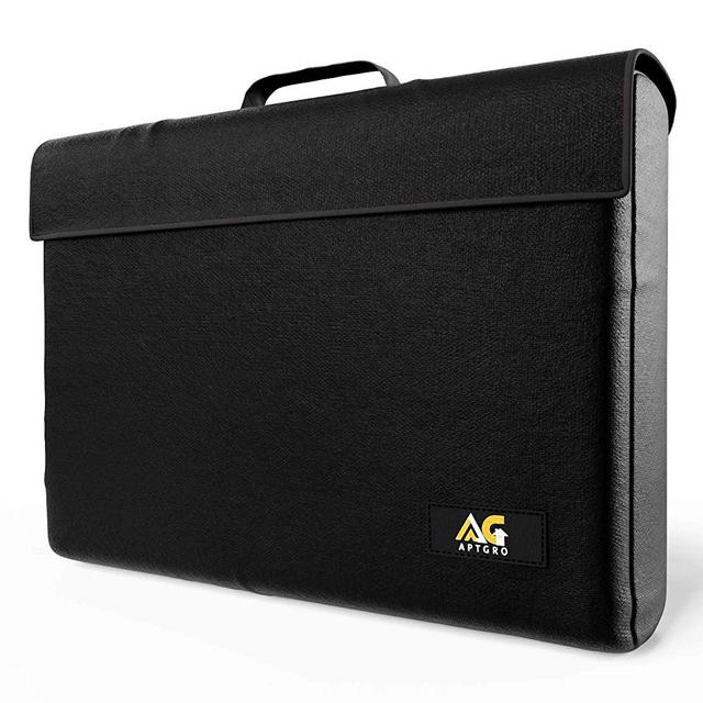 Large Fireproof, Waterproof Money & Important Document Holder Storage Bag, Silicone Coated | Fire Safe Document Box, – APTGRO Fire-Resistant & Fireproof Document Bags | Safe Box Fireproof Waterproof