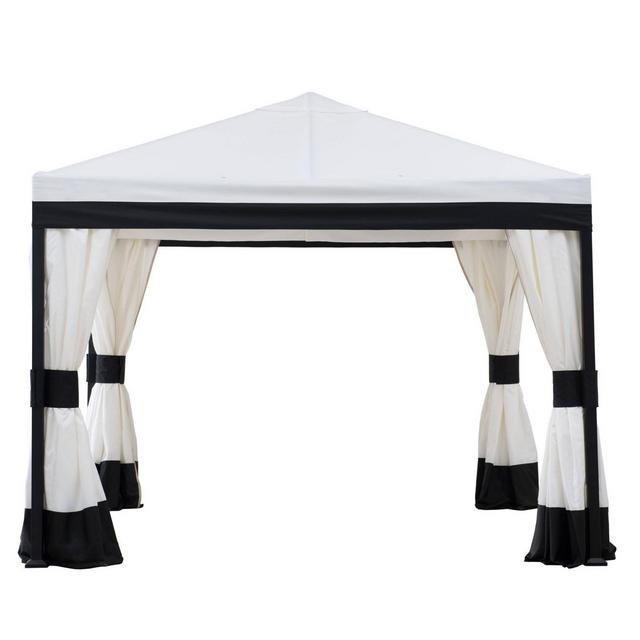 Kupperswick 10' X 10' Steel Frame Backyard Vented Gazebo - Sunjoy