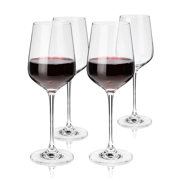 Reserve Inez Crystal Bordeaux Glasses Set of 4