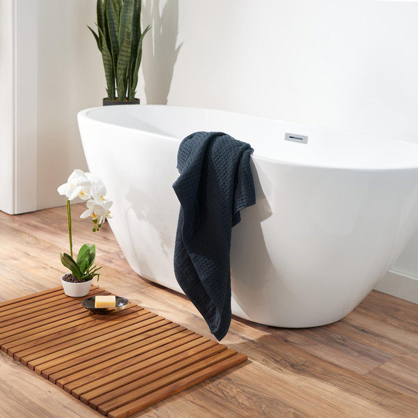 Uchino Waffle Twist Bath Towel - Thumbnail 4