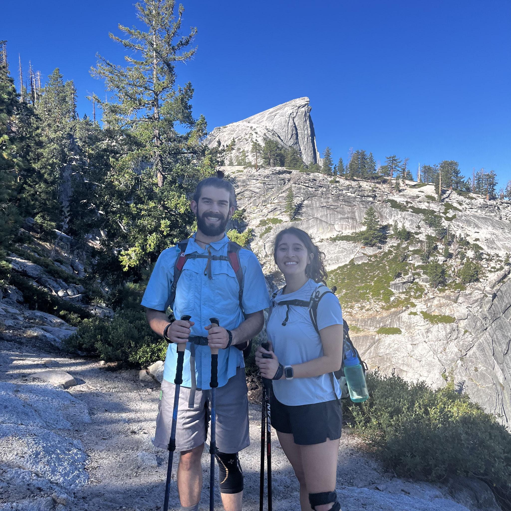 Featuring Half Dome in the back