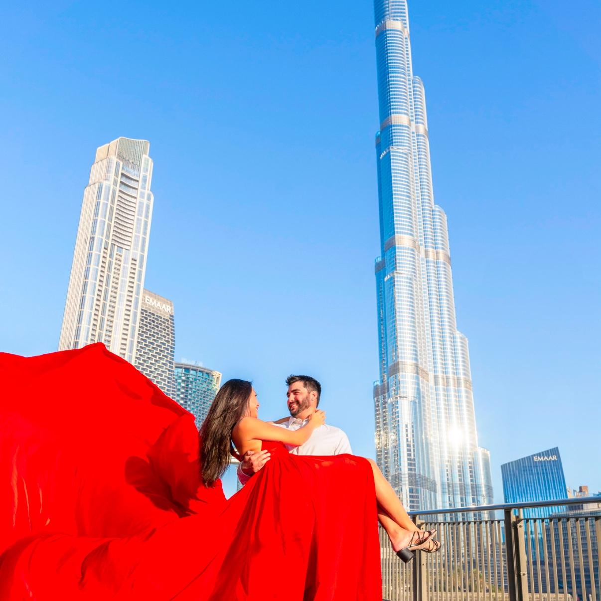From our engagement photoshoot in Dubai
