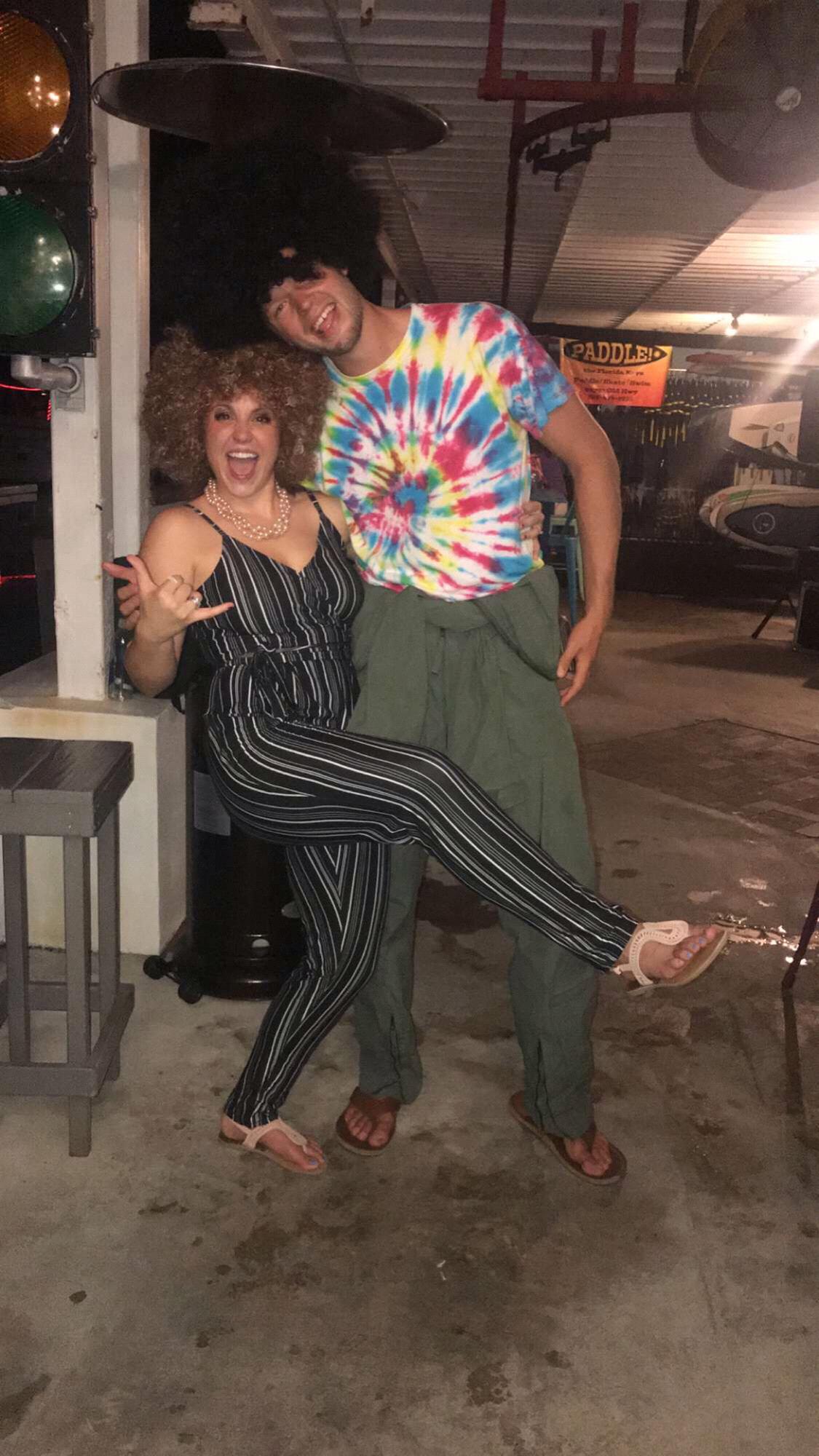 70’s Party at the Mar Bar in the Florida Keys.